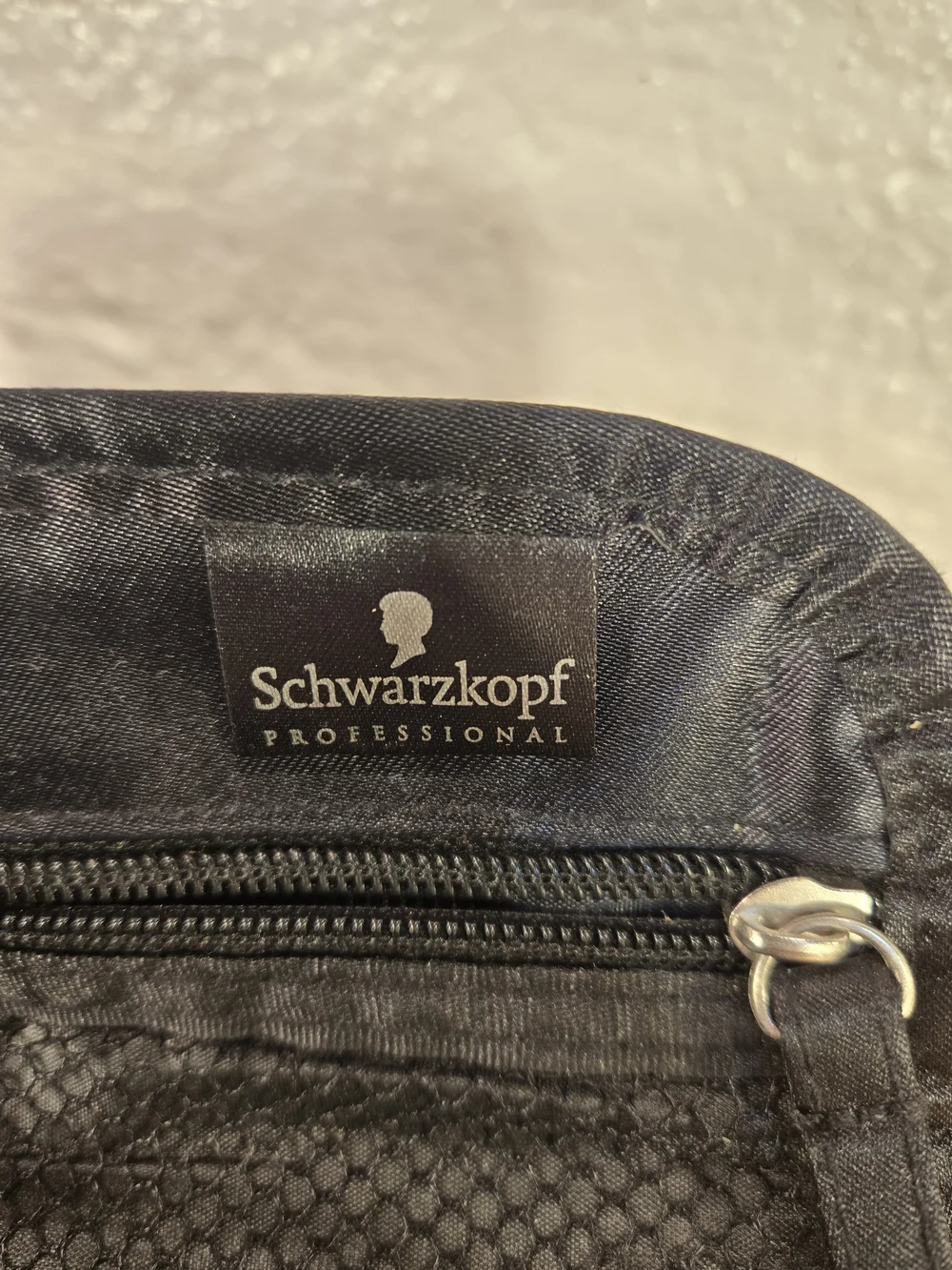 Schwarzkopf Hanging Travel Toiletry Bag Foldable Cosmetic Makeup Organizer Black